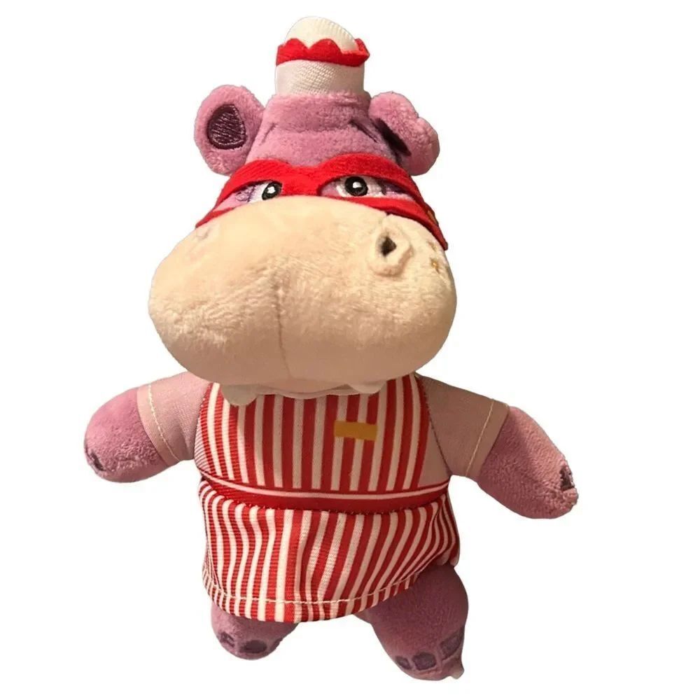 Doc McStuffins Hallie Hippo Plush Stuffed Toy 8" Disney Store Disney Junior
